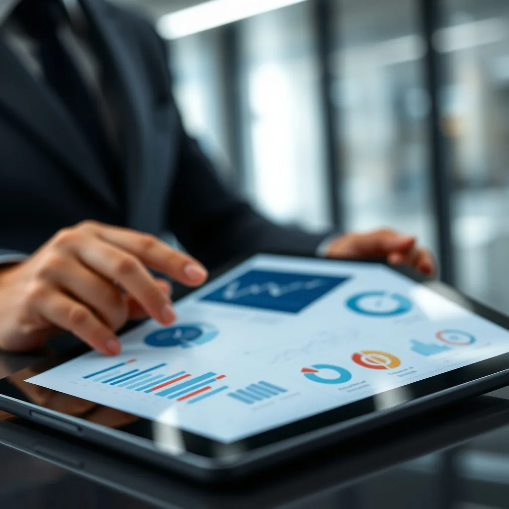 A professional, clean close-up of a digital security report
